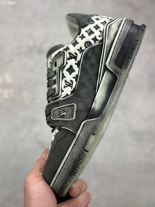 春季特惠💰880 路易威登 LV Trainer 低帮休闲板鞋 商品图6