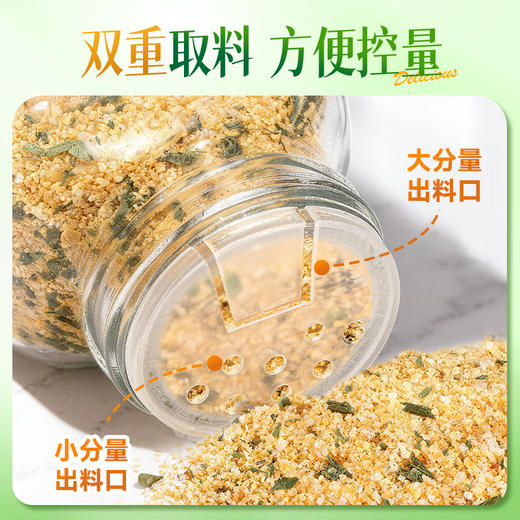 珠江桥牌 欧芹大蒜盐102g 点蘸轻食沙拉调味粉 商品图4