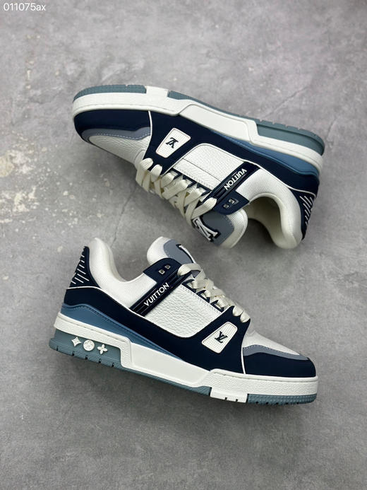 春季特惠💰720 路易威登 LV Trainer 低帮休闲板鞋 商品图4