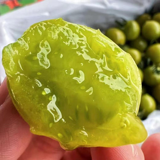 🍀【•翡翠青番茄】🌈维C满满🔥～超精致，爆汁💦清甜，入口就是浓浓的番茄香，秒杀市面上其它品种小番茄💯又甜又低卡‼️ 商品图1