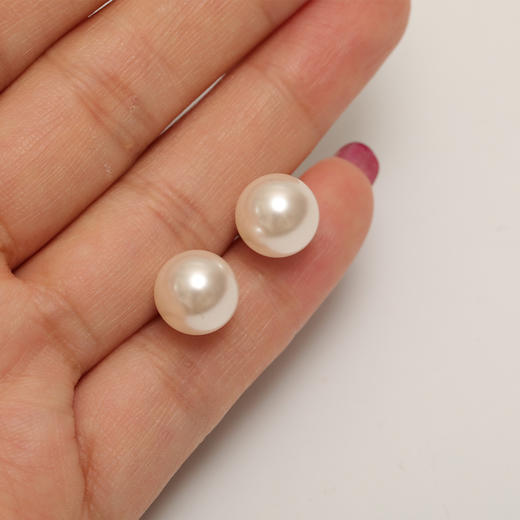 简约百搭轻奢气质耳环银针耳环（10mm）纪念日百货门店同款160713173 商品图8