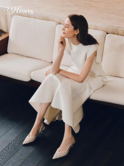 BF楼73Hours73hours女鞋一捧浪漫2026春季新款仙气网纱高跟鞋婚鞋女后空凉鞋吊牌价1360 活动价1120 商品图2