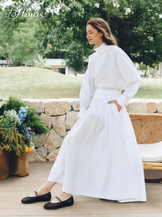 BF楼73Hours路静音同款73hours女鞋尼斯日常2026春季新款法式玛丽珍渔网鞋女吊牌价1360活动价1050 商品图2