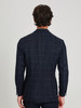 callisto藏青全羊毛窗型格纹西服 商品缩略图4