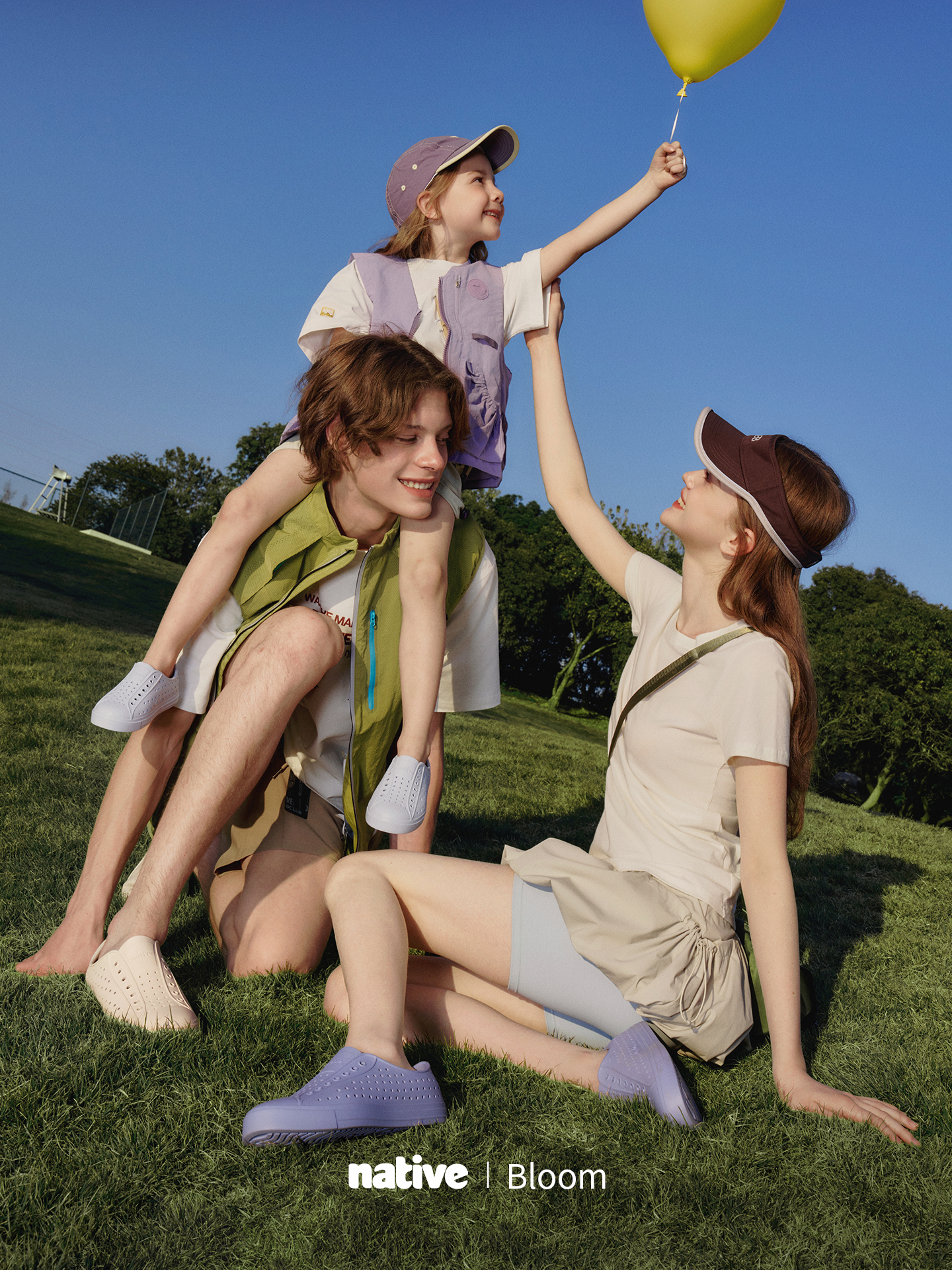 【解先生】native亲子洞洞鞋bloom男女外穿EVA防滑防臭沙滩凉鞋