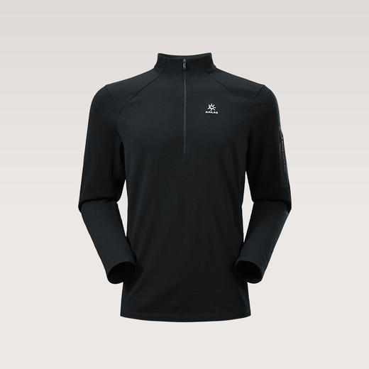 KAILAS凯乐石 XM2男款羊毛半开长袖T恤 KG2617109 商品图3