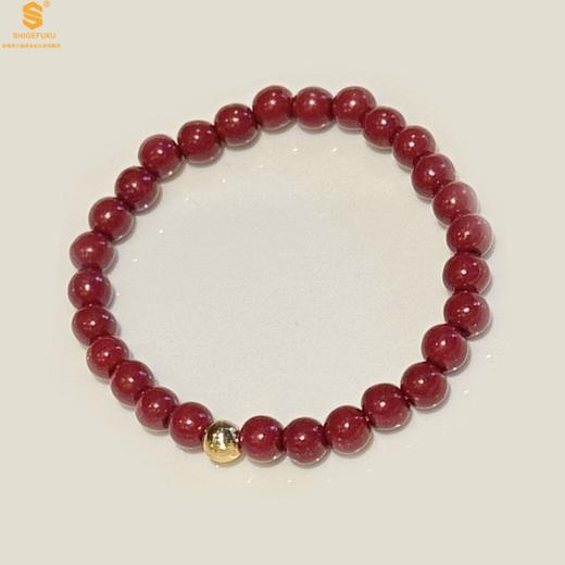 严选 | 香港周六福时来运转鸿运吸金朱砂手串 约8克 商品图4