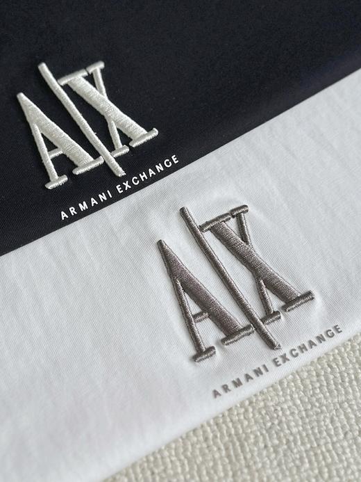 爆款来袭，2026专柜限定礼盒装！阿玛尼春夏男士纯棉宽松刺绣圆领薄T恤上衣内搭。 商品图6