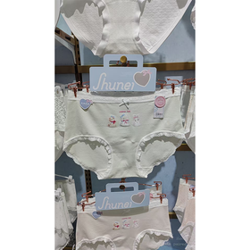 淑内软蕾丝小猫印花时尚女士内裤2277