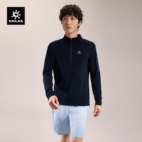 KAILAS凯乐石 XM2男款羊毛半开长袖T恤 KG2617109