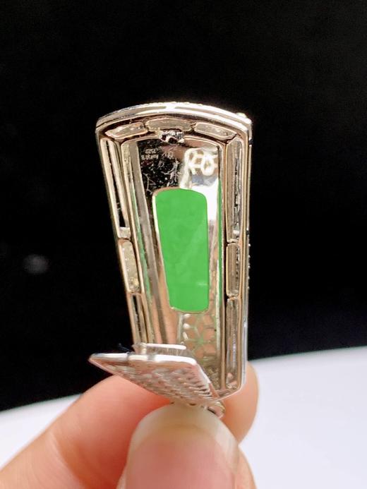 翡翠无事牌吊坠 商品图2