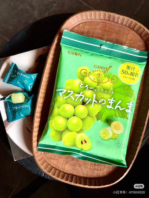 理本白葡萄味夹心硬糖 商品图0