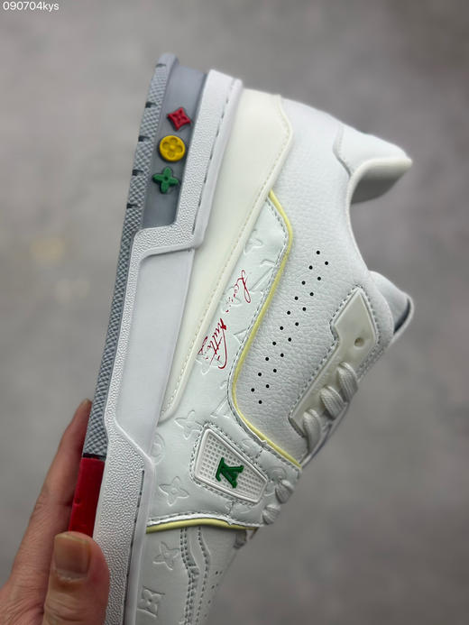 春季特惠💰450 性价比版本 驴牌 LV Trainer 低帮休闲板鞋 商品图5