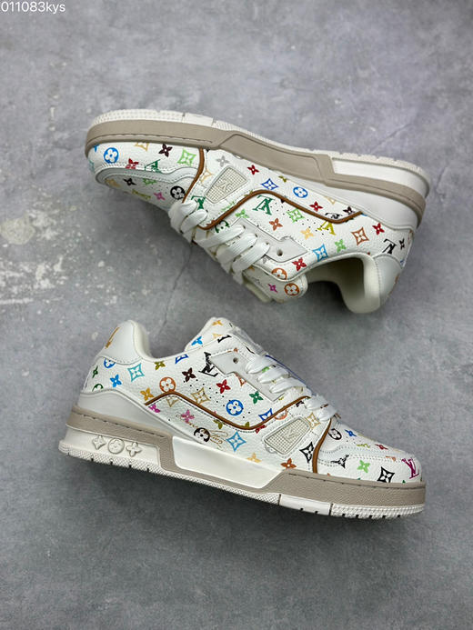 春季特惠💰450 性价比版本 驴牌 LV Trainer 低帮休闲板鞋 商品图4