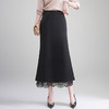 「自」全新升级【铂金会员146/天猫189/差价43】(22153)洛诗琳气质蕾丝花边拼接半身裙2026新款高腰显瘦中长鱼尾裙 商品缩略图2