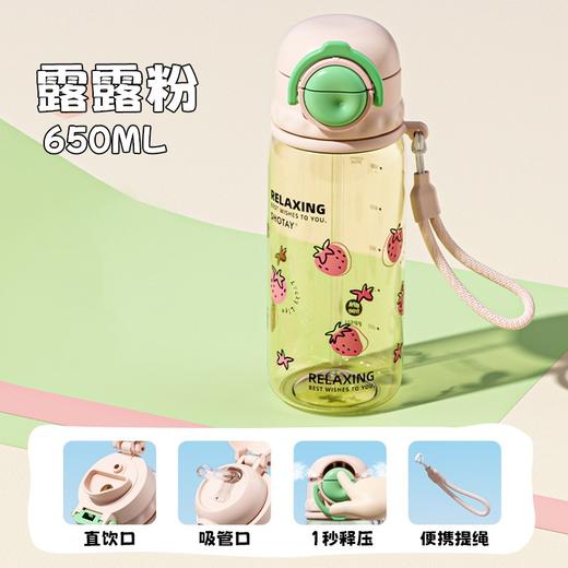 尚泰PPSU双饮水杯650ml夏季水杯ppsu材质 商品图3