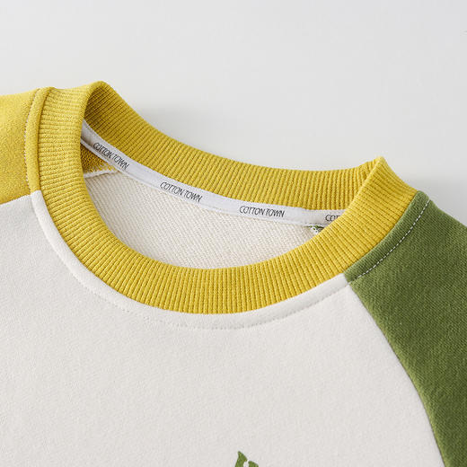 【A类圆领卫衣】棉花堂针织圆领卫衣   10A级抗菌  耐磨  柔软舒适  有型  FA61041 商品图7