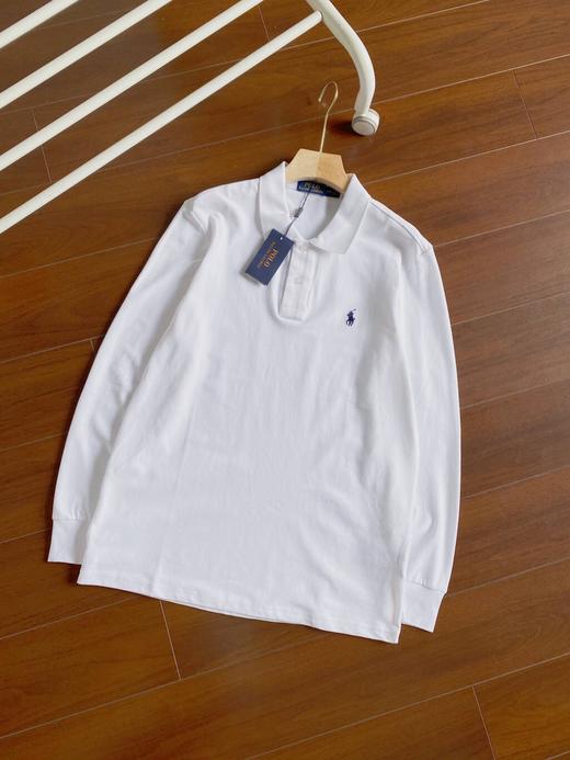 高品质PoL0长袖   刺绣款男士长袖polo衫商务休闲- 经典穿搭 商品图3