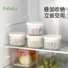 FaSoLa葱花盒厨房葱姜蒜辣椒密封收纳盒厨房专用备菜盒沥水保鲜盒 商品缩略图6