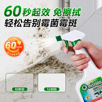 MISTOLIN进口墙体除霉剂545ml墙壁墙面霉斑清除剂去霉菌霉点白墙木材防霉 /家庭清洁/纸品 /家庭环境清洁 /除霉用品 商品图0