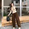【72h发货】Beau Muse斜纹弯刀阔腿裤 | 版型宽松显瘦、多色可选、通勤休闲百搭 商品缩略图3