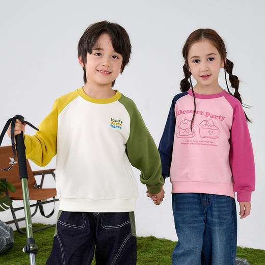 【A类圆领卫衣】棉花堂针织圆领卫衣   10A级抗菌  耐磨  柔软舒适  有型  FA61041 商品图5