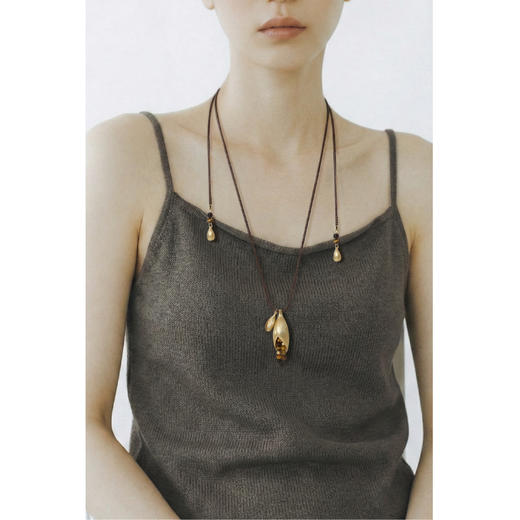 含晖·玉兰系列1-双戴长链 商品图13