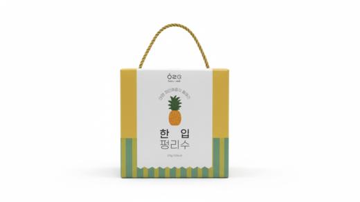 台湾进口 一口凤梨酥 210g/盒 18枚入 商品图0