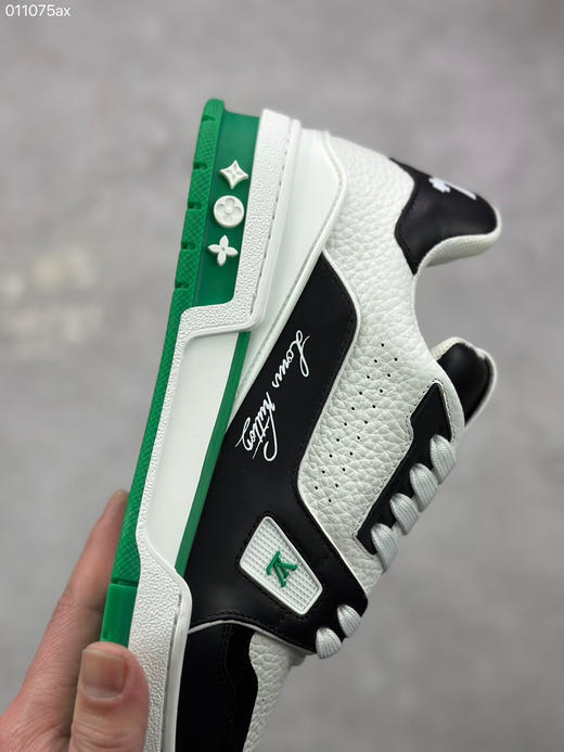 春季特惠💰720 路易威登 LV Trainer 低帮休闲板鞋 商品图5
