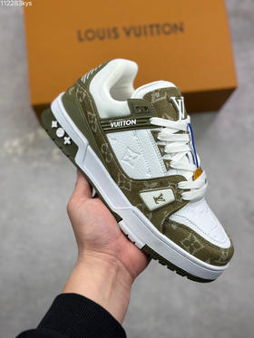 春季特惠💰450 性价比版本 驴牌 LV Trainer 低帮休闲板鞋