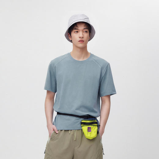 【99元任选2件】森马中国国家地理系列短袖T恤男夏季吸湿速干防晒户外印花针织衫 商品图2