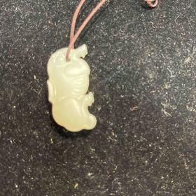 1000元/个和田玉生肖马挂件