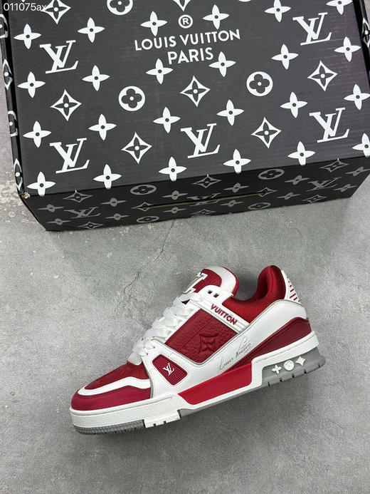 春季特惠💰720 路易威登 LV Trainer 低帮休闲板鞋 商品图2