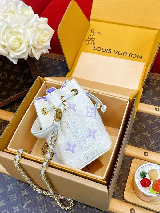 驴家 Nano Noé 迷你水桶包 白拼紫 （JPH） 商品图3