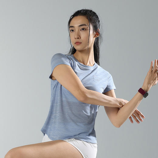 马孔多 | 跑步运动短T男女跑步吸湿速干透气短袖5A抗菌运动上衣 商品图2