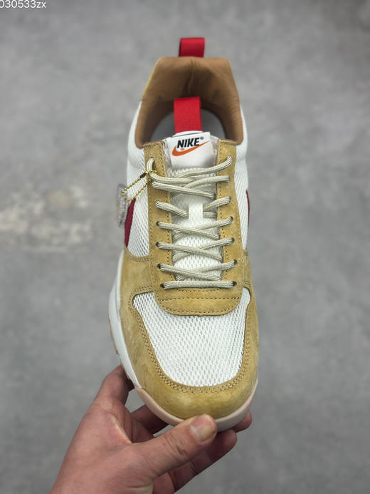 春季特惠💰340 Tom Sachs x NK Craft Mars Yard 2.0 联名宇航员神游太空百搭休闲运动透气慢跑鞋 “复古做旧黄红勾” 权志龙同款 商品图1