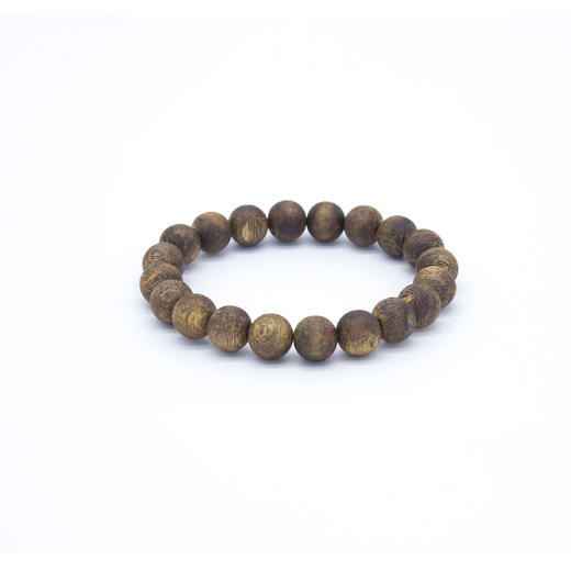 ²  【沉香溯源- 85分沉奇楠沉香单圈素串】10-12mm圆珠单圈 多样性发其一（24小时鉴赏期）HM02-CRMM-DBCX 商品图3