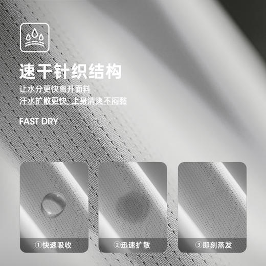 马登工装美式插肩袖速干运动T恤防晒纯色长袖凉感抗菌打底衫男春 商品图2