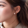 小众气质珍珠耳钉小香风银针耳环（8mm）-160713157 商品缩略图3