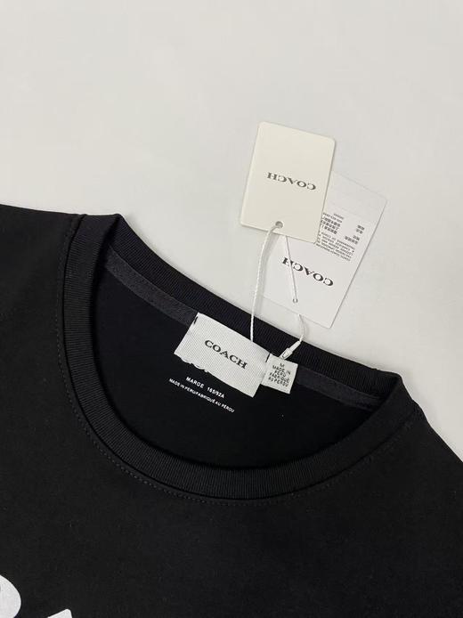 点此购买 蔻驰春夏季男女情侣款时尚恐龙图案短袖T恤 ssy 341937 商品图14