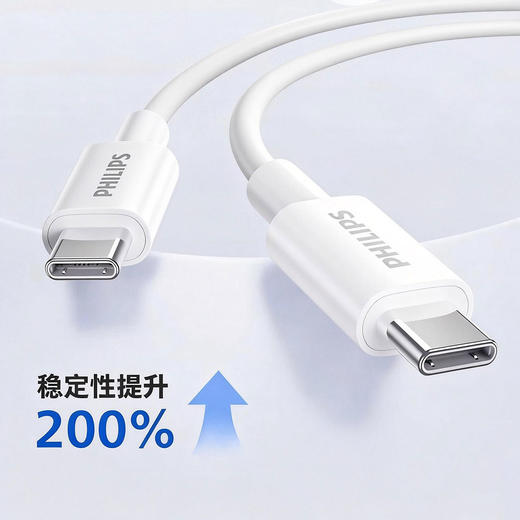 飞利浦PHILIPS充电头20W充电器适用苹果安卓充电头套装Type-C快充iPhone17ProMax/16/15/iPad平板小米华为手机快充配套线1.2米DLP3102 商品图4