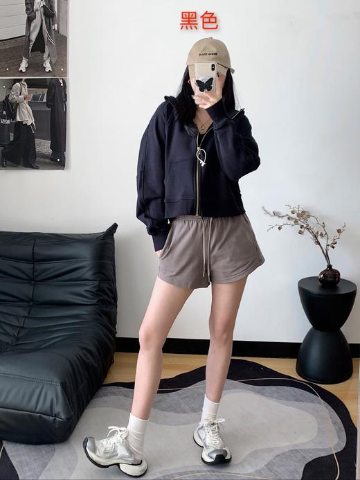 点此购买 LULU露露最经典的Scuba系列女士全拉链连帽卫衣 ssy 341927 商品图9