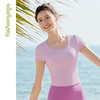 凡圣瑜伽美背蕾丝瑜伽短袖FC16301 商品缩略图5