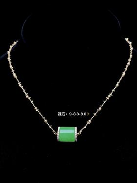 路路通翡翠项链