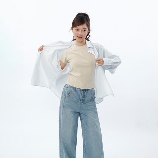 日常通勤基本款天丝冰感衬衫-纪念日百货门店同款169447431 商品图1