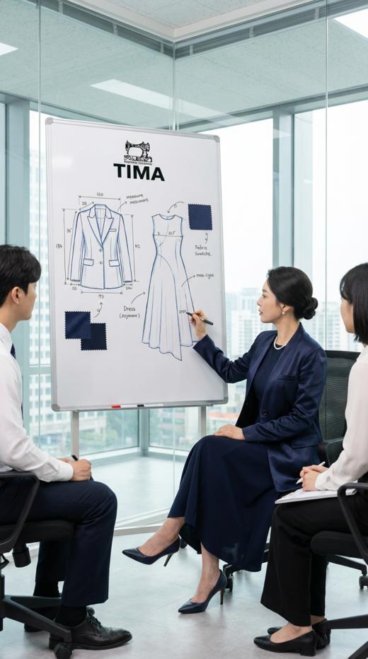 圆领弧形拼色收腰大摆无袖连衣裙 商品图5