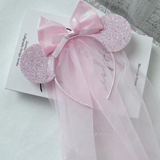 闪闪耳朵头纱发箍RT发箍-纪念日百货门店同款169648321 商品图0