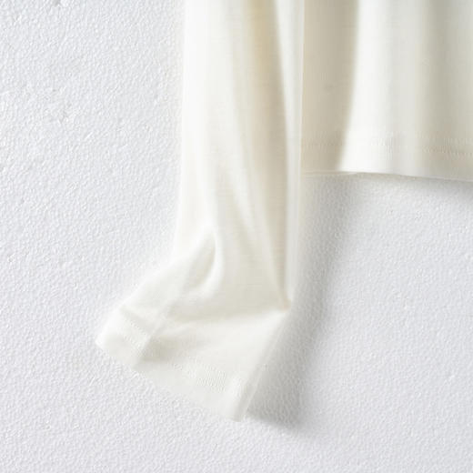 剩S/M/L/XL 米思阳新款气质荡领露肩款薄款T恤洋气纯色打底衫女8T24AT0024 商品图6