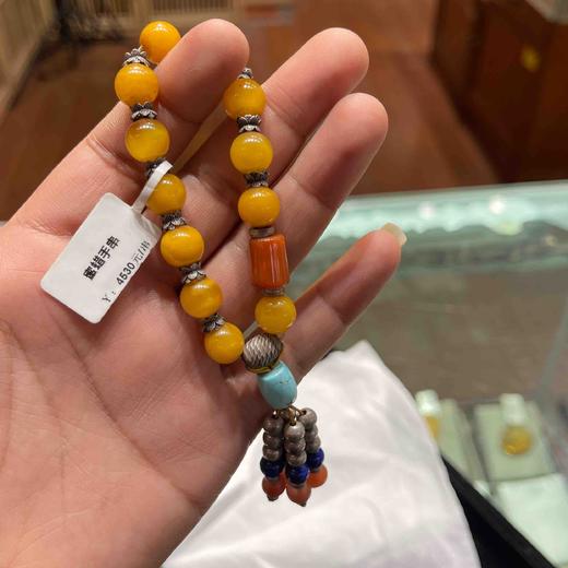 4530元/条蜜蜡手串 商品图2