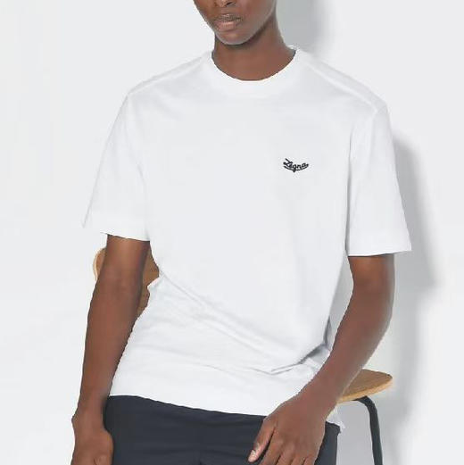 杰尼亚男士丝光棉短袖T恤。白色 蓝色 黑色。自己备注号码颜色 商品图2